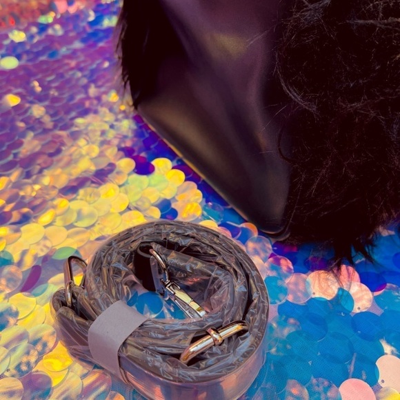 My Melody & Kuromi Mascot plush Keychains & Blk Shaggy Dolls kill Weekender NWT - Picture 4 of 10